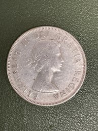 1953 Canadian Half Dollar (J5)