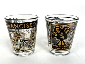 Vintage Souvenir Shot Glasses