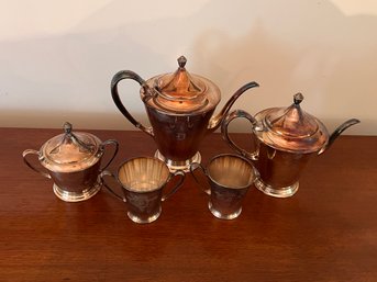 Sheffield Reproduction Silver Plated Tea Set