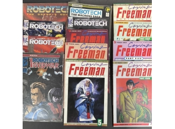 Magazine Lot Including Robotech And More!