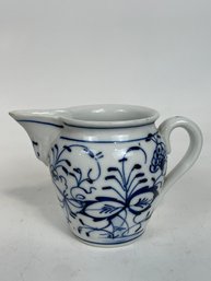 Antique Blue And White Porcelain Creamer