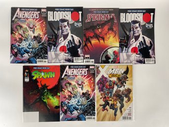 Miscellaneous 'free Comic Book Day' Lot (kM-156)