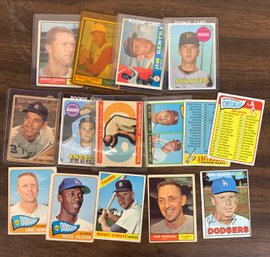 Vintage 1960s Topps Baseball Card Lot