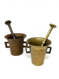 Brass Mortar & Pestles