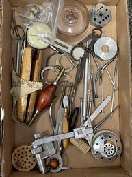 Large Lot Of Watchmaker Tool Lot