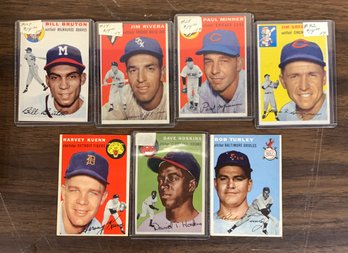 Lot Of 1954 Topps Baseball Cards