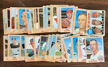 Large Lot Of 1968 Topps Baseball Cards