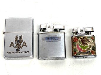 Vintage Lighter Lot Including Zippo
