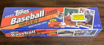 1993 Topps Factory Set Sealed Jeter Rookie