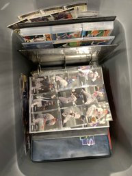 Tote Lot Of Sports Cards