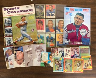Vintage Sports Cards And Collectibles Lot 1950s 1960s