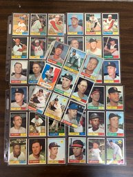 HUGE Lot Of 1961 Topps Baseball Cards