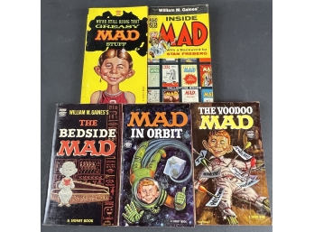 Vintage MAD Magazine Paperback Book Lot 1