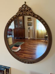 Vintage Neo Classical Round Mirror