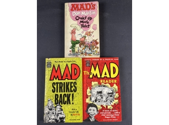 Vintage MAD Magazine Paperback Book Lot 2