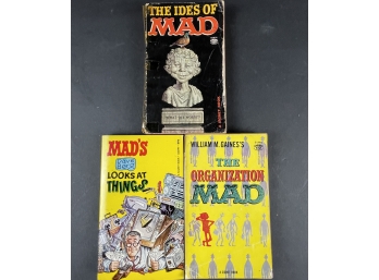 Vintage MAD Magazine Paperback Book Lot 7