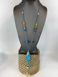 Beaded Murano Glass Necklace