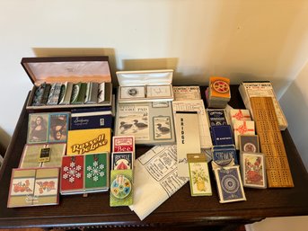 Vintage Card Game Lot Cards Score Cards More Bridge And More