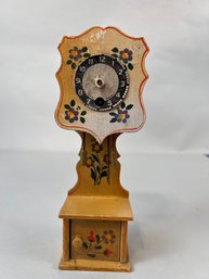 Miniature Grandfather Clock - As Is