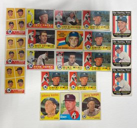 1950s 1960s Yankees Baseball Card Lot