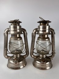 Pair Of Dietz Lanterns