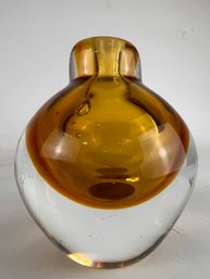 Art Glass Bud Vase Paperweight