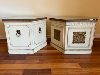 Pair Of Hexagon Side Tables