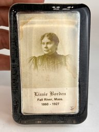 Vintage Lizzie Borden Paperweight