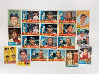 1950s 1960s Cardinals Baseball Card Lot