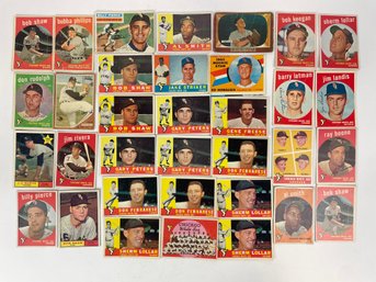 1950s 1960s White Sox Baseball Card Lot