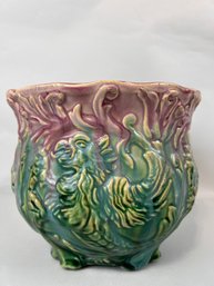 Vintage Majolica Jardiniere