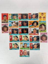 1950s 1960s Tigers Baseball Card Lot