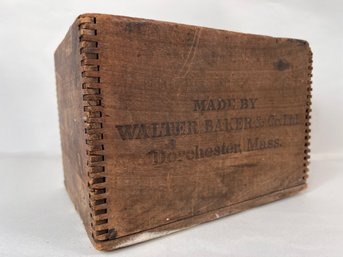 Vintage Wooden Bakers Crate - As Is