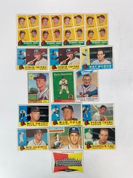 1950s 1960s Braves Baseball Card Lot