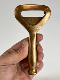 Solid Brass Bottle Opener