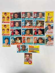 1950s 1960s Orioles Baseball Card Lot