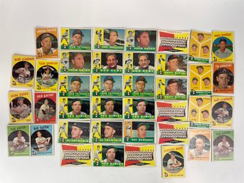 1950s 1960s Athletics Baseball Card Lot