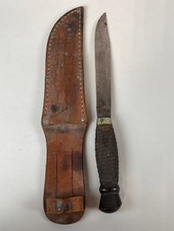 J. Russell And Co. Vintage Knife And Sheath