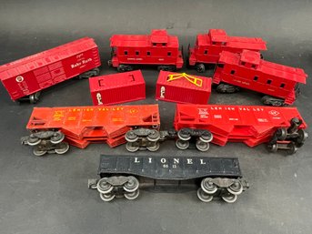 Large Lot Of Lionel Train Cars