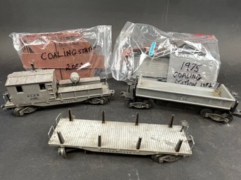 Lot Of Lionel Train Cars And Coaling Stations