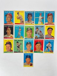 1958  Topps Baseball Card Lot