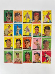 1958 Topps Baseball Card Lot