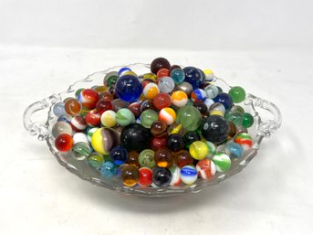 Collection Of Vintage Marbles