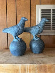 Pair Of Bird Statues