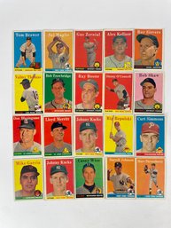 1958 Topps Baseball Card Lot