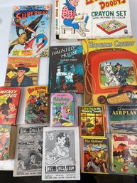 Vintage Children's Lot Including Books And More