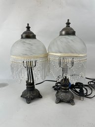 Pair Of Boudoir Lamps