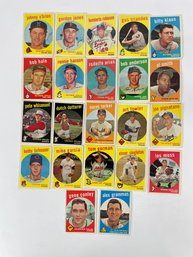 1959 Topps Baseball Card Lot
