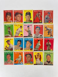 1958 Topps Baseball Card Lot