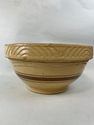 Large Yellow Ware Mixing Bowl